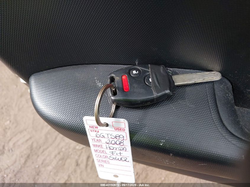 2008 Honda Fit Sport VIN: JHMGD38698S028164 Lot: 43192872