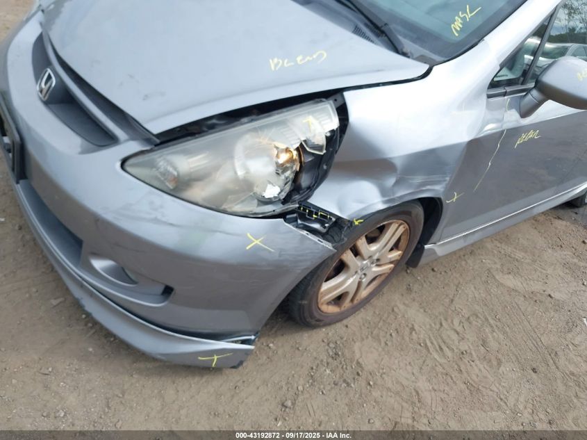 2008 Honda Fit Sport VIN: JHMGD38698S028164 Lot: 43192872