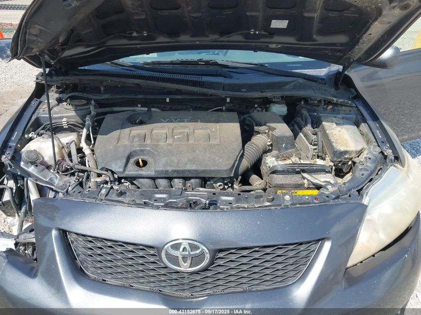 2010 Toyota Corolla Le VIN: JTDBU4EE0A9118118 Lot: 43192875