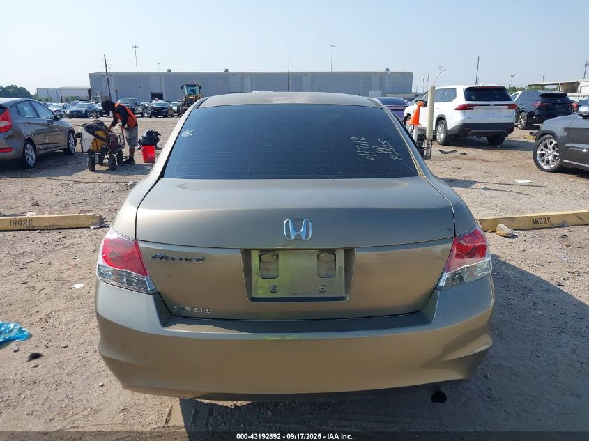 2009 Honda Accord 2.4 Lx VIN: 1HGCP26389A144250 Lot: 43192892