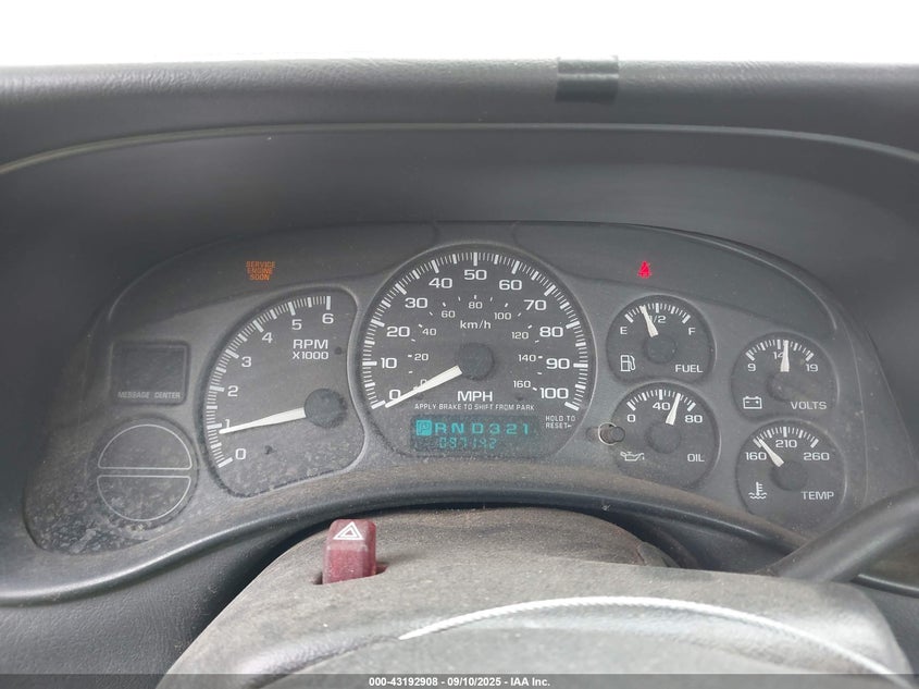 2002 Chevrolet Silverado 1500 VIN: 1GCEC14Z72Z309040 Lot: 43192908