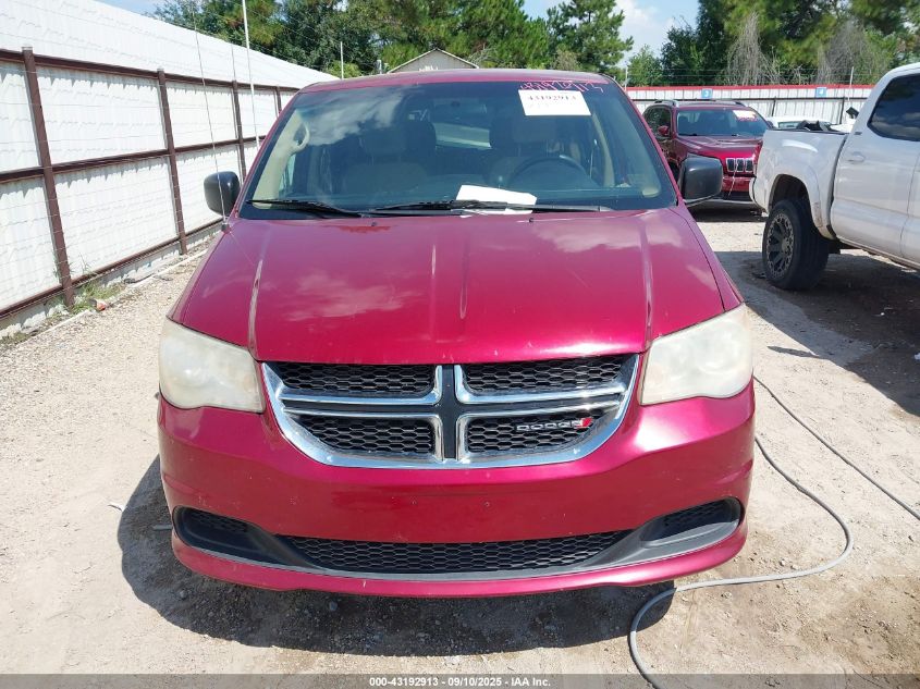 2015 Dodge Grand Caravan Se VIN: 2C4RDGBG0FR507297 Lot: 43192913