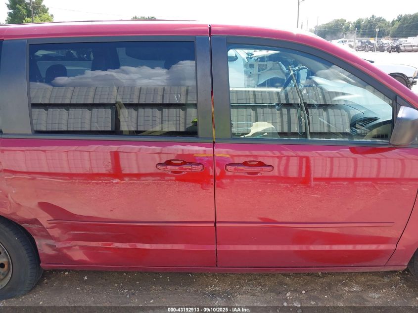 2015 Dodge Grand Caravan Se VIN: 2C4RDGBG0FR507297 Lot: 43192913