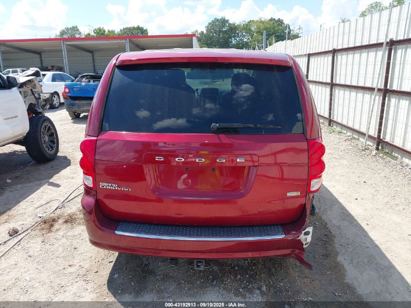2015 Dodge Grand Caravan Se VIN: 2C4RDGBG0FR507297 Lot: 43192913