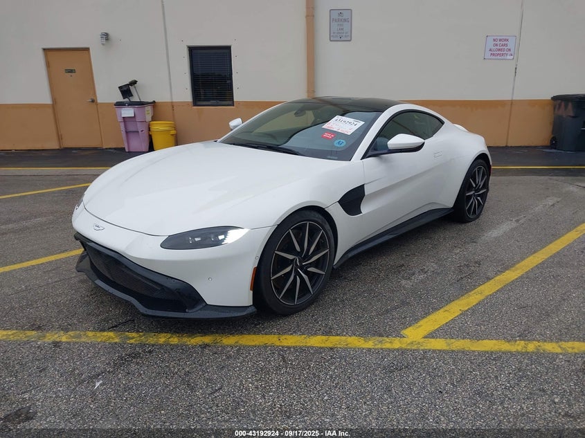Vin: scfsmgaw6kgn02662, lot: 43687362, aston martin vantage 20192