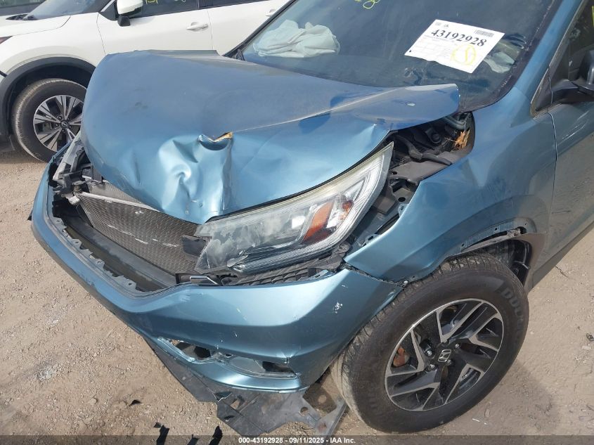 2016 Honda Cr-V Se VIN: 5J6RM4H47GL036197 Lot: 43192928