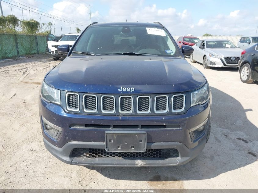 2018 Jeep Compass Latitude 4X4 VIN: 3C4NJDBB3JT155235 Lot: 43192935