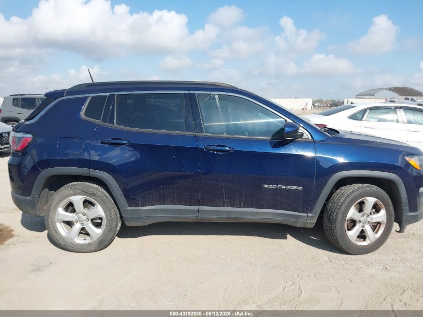 2018 Jeep Compass Latitude 4X4 VIN: 3C4NJDBB3JT155235 Lot: 43192935