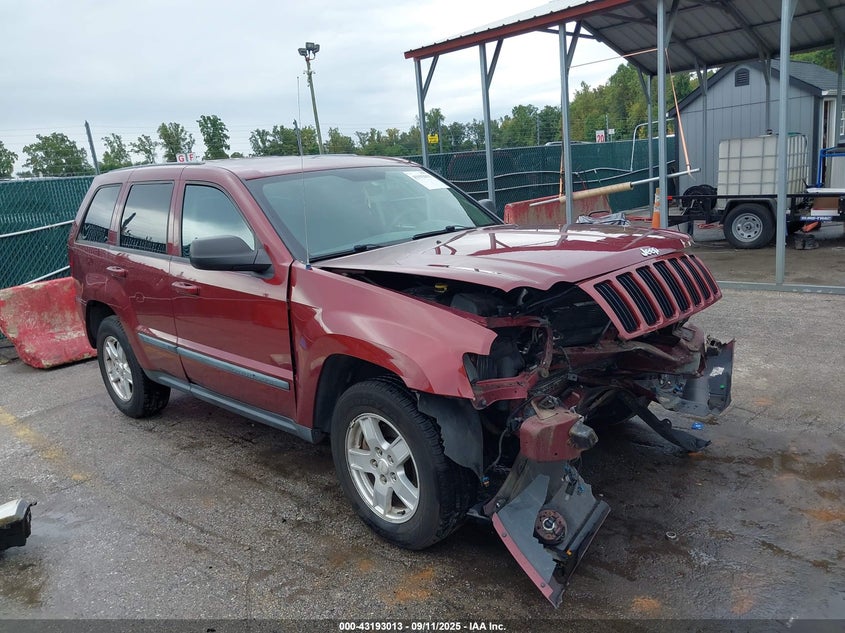 2007 Jeep Grand Cherokee Laredo brown other gasoline 1J8GR48KX7C660016 photo #1