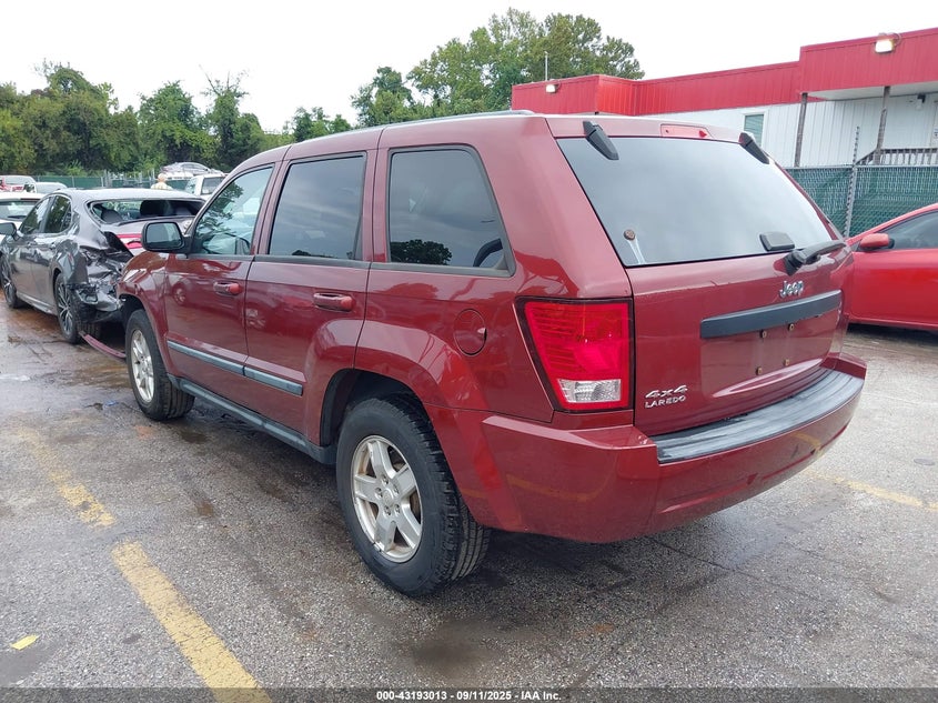 2007 Jeep Grand Cherokee Laredo brown other gasoline 1J8GR48KX7C660016 photo #4