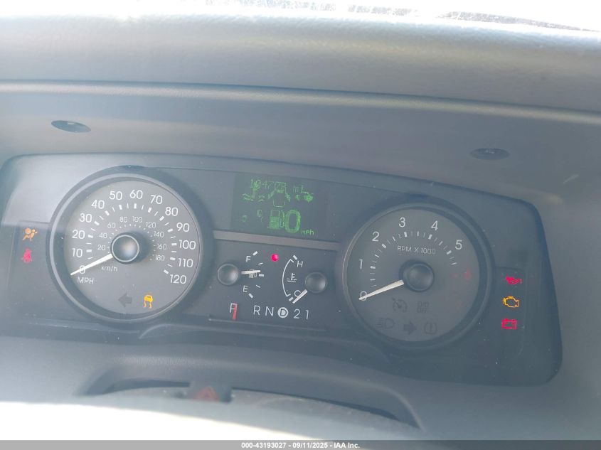 2009 Mercury Grand Marquis Ls (Fleet Only) VIN: 2MEHM75V49X627883 Lot: 43193027