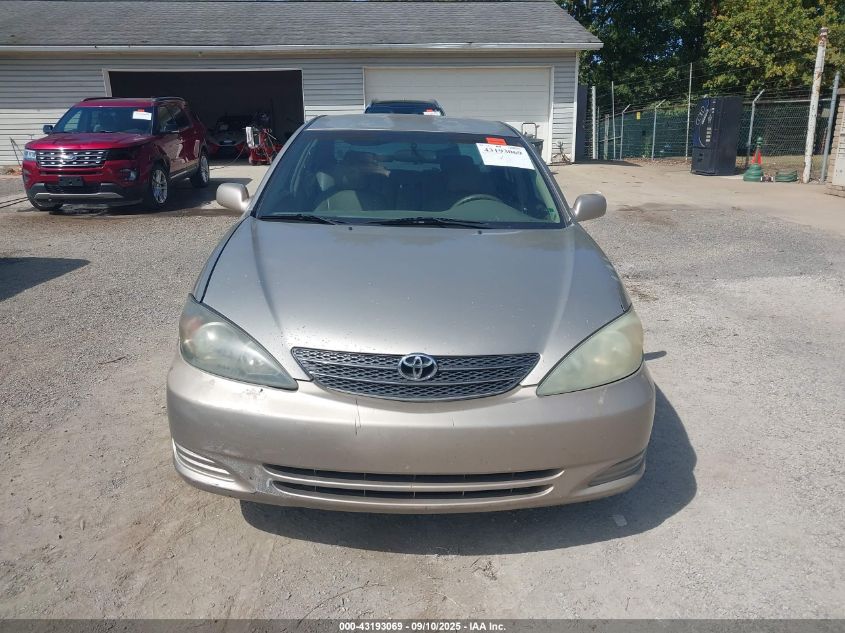2002 Toyota Camry Le VIN: 4T1BE32K22U545537 Lot: 43193069