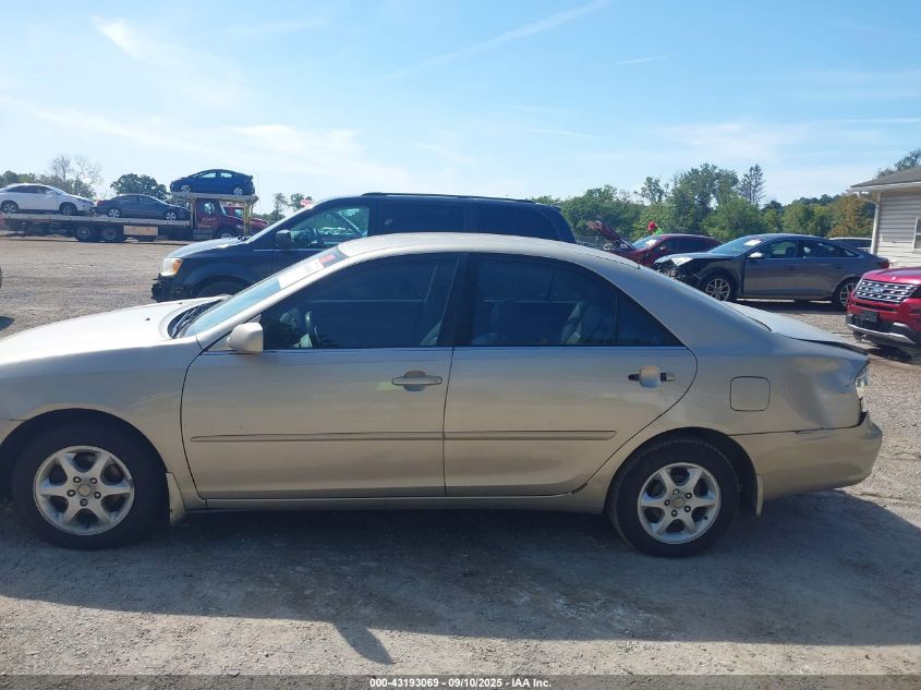 2002 Toyota Camry Le VIN: 4T1BE32K22U545537 Lot: 43193069