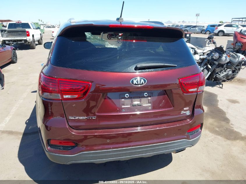 2020 Kia Sorento 2.4L Lx VIN: 5XYPG4A30LG653548 Lot: 43193093