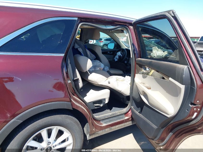 2020 Kia Sorento 2.4L Lx VIN: 5XYPG4A30LG653548 Lot: 43193093