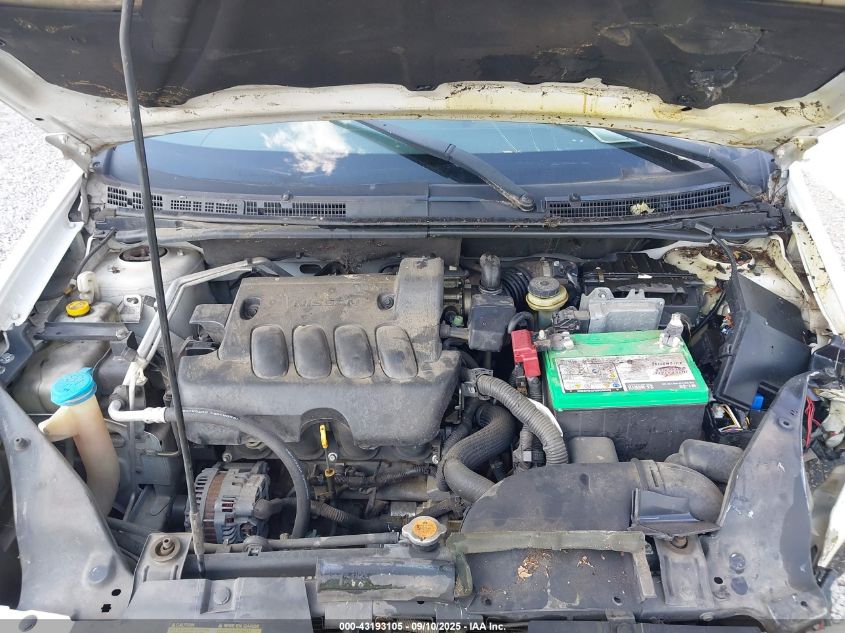 2012 Nissan Sentra 2.0 Sl VIN: 3N1AB6AP2CL734095 Lot: 43193105