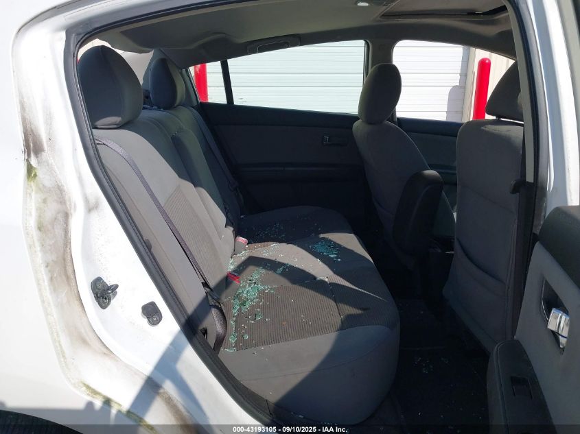 2012 Nissan Sentra 2.0 Sl VIN: 3N1AB6AP2CL734095 Lot: 43193105