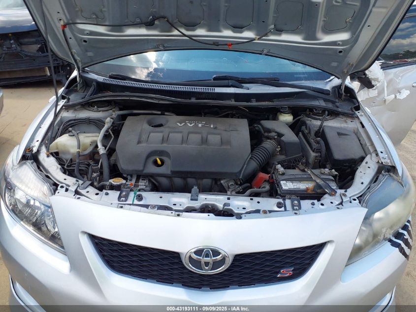 2009 Toyota Corolla S VIN: 1NXBU40E99Z095434 Lot: 43193111