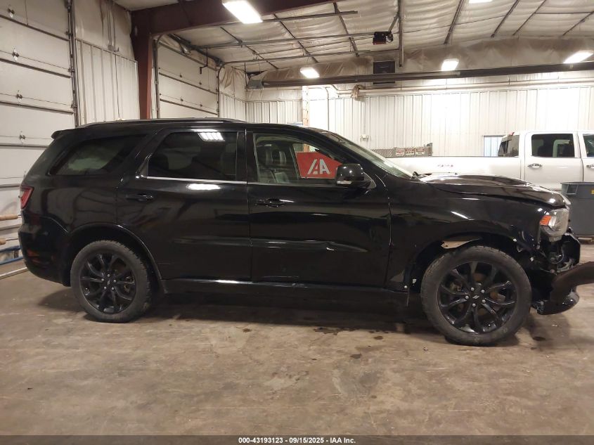 2020 Dodge Durango Gt Plus Awd VIN: 1C4RDJDG6LC394826 Lot: 43193123