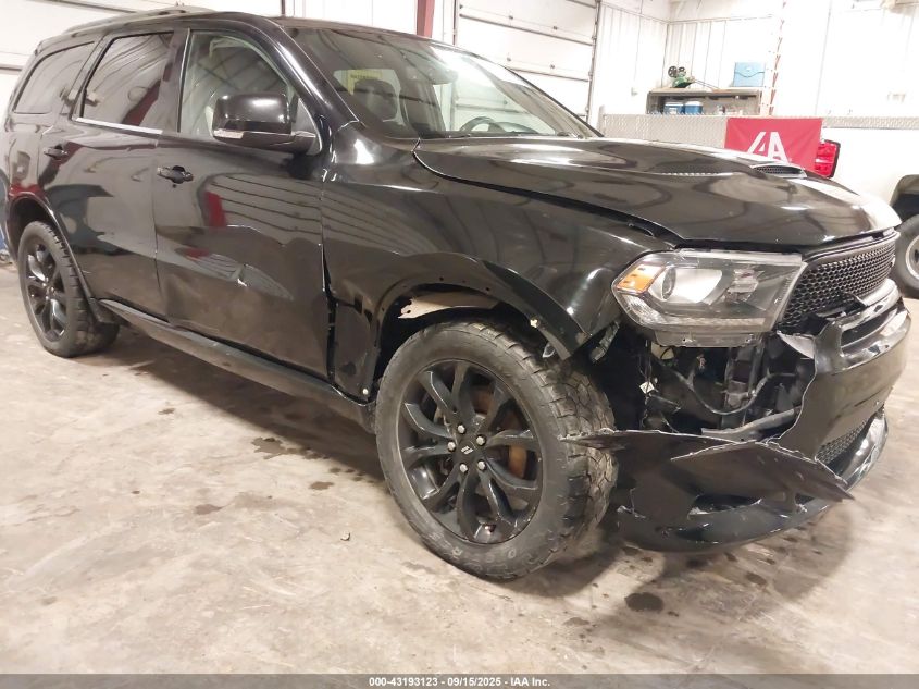 2020 Dodge Durango Gt Plus Awd VIN: 1C4RDJDG6LC394826 Lot: 43193123