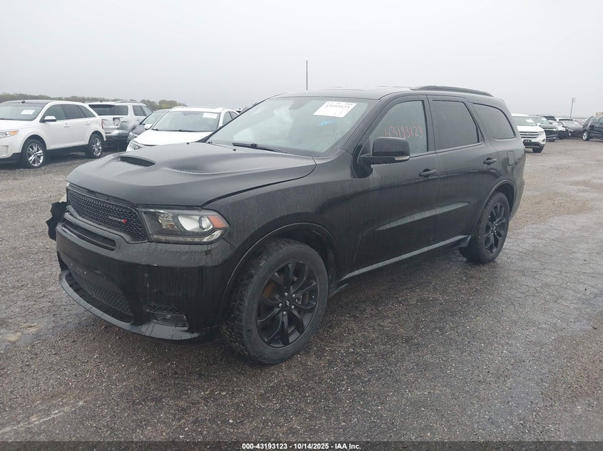 Vin: 1c4rdjdg6lc394826, lot: 43687561, dodge durango gt plus awd 20202