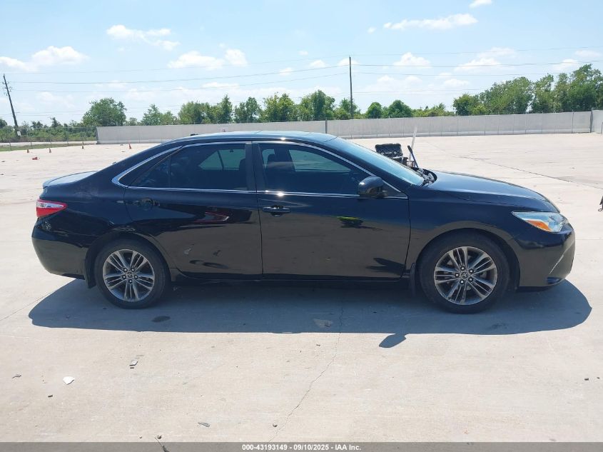 2015 Toyota Camry Se VIN: 4T1BF1FKXFU001403 Lot: 43193149