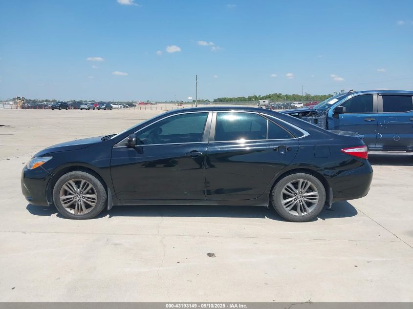 2015 Toyota Camry Se VIN: 4T1BF1FKXFU001403 Lot: 43193149