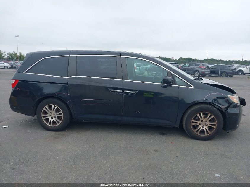 2012 Honda Odyssey Ex-L VIN: 5FNRL5H66CB099448 Lot: 43193153