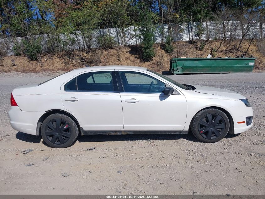 2010 Ford Fusion Se VIN: 3FAHP0HG3AR111259 Lot: 43193194