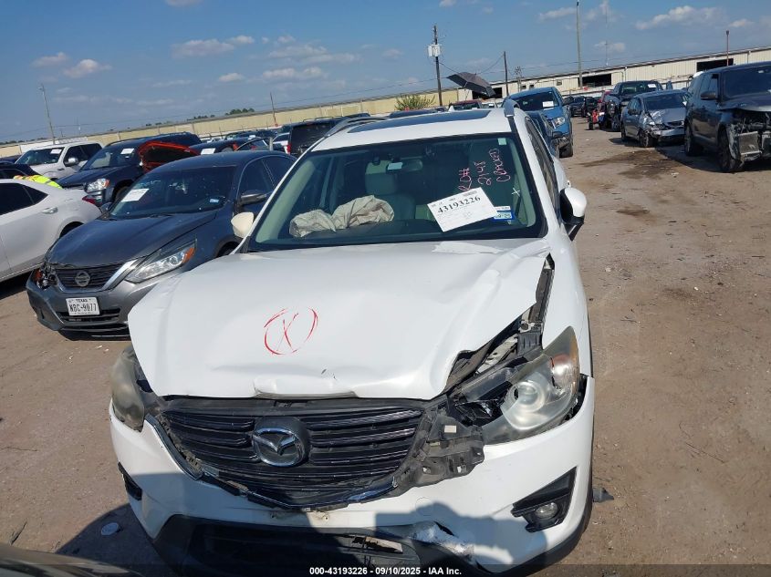 2016 Mazda Cx-5 Grand Touring VIN: JM3KE2DY3G0708508 Lot: 43193226