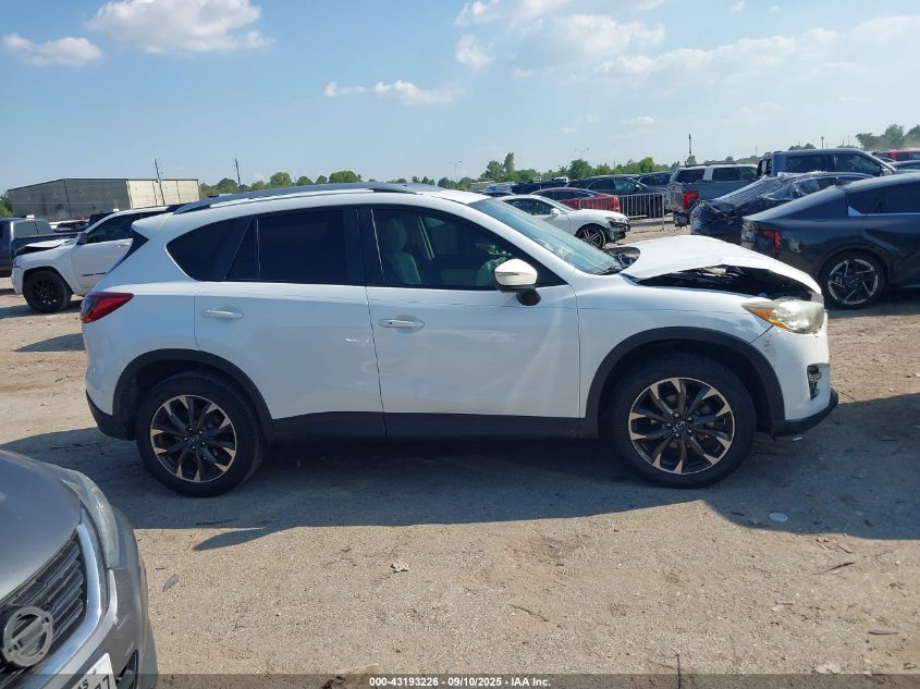 2016 Mazda Cx-5 Grand Touring VIN: JM3KE2DY3G0708508 Lot: 43193226