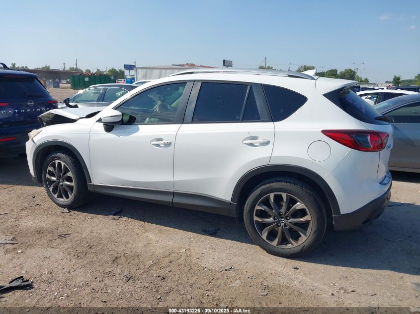 2016 Mazda Cx-5 Grand Touring VIN: JM3KE2DY3G0708508 Lot: 43193226