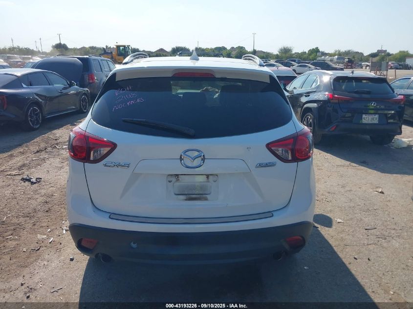 2016 Mazda Cx-5 Grand Touring VIN: JM3KE2DY3G0708508 Lot: 43193226