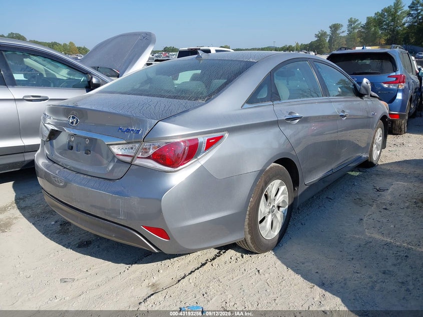 2014 HYUNDAI SONATA HYBRID - KMHEC4A48EA118090