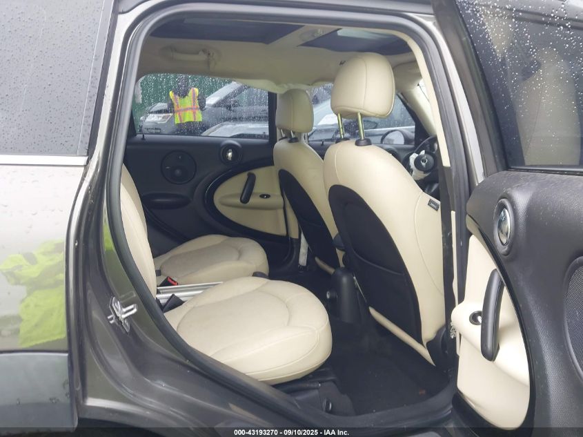 2011 Mini Cooper Countryman VIN: WMWZB3C55BWM00384 Lot: 43193270