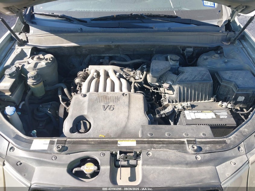 2009 Hyundai Santa Fe Gls VIN: 5NMSG13D59H325720 Lot: 43193295