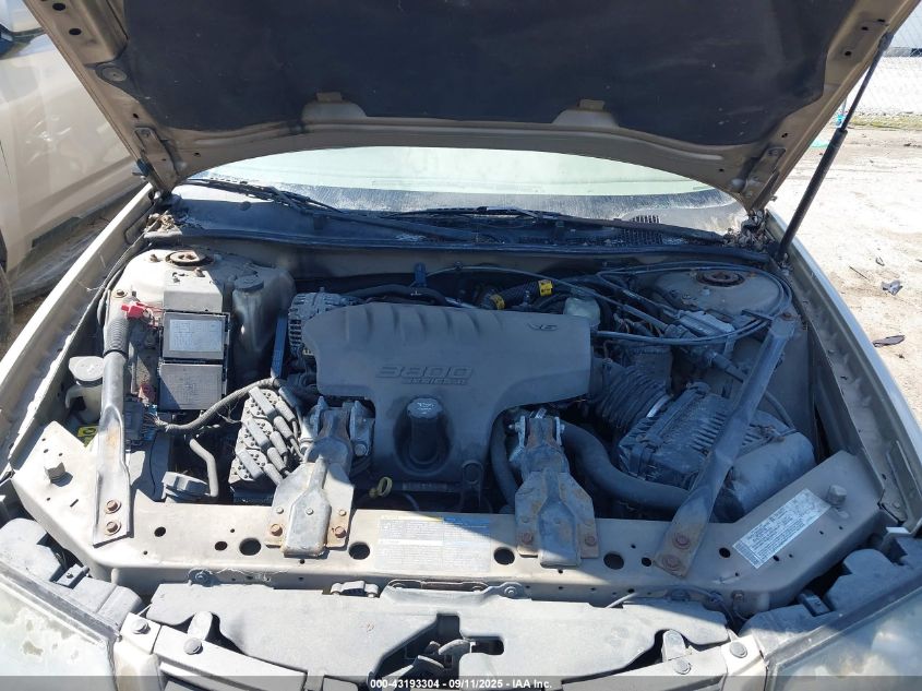 2005 Chevrolet Impala Ls VIN: 2G1WH52K359335001 Lot: 43193304