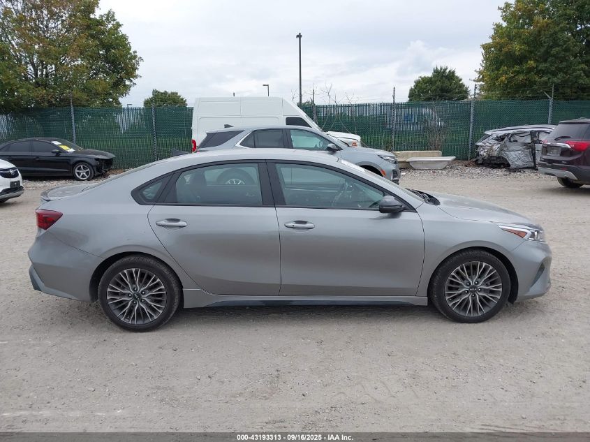 2022 Kia Forte Gt-Line VIN: 3KPF54AD9NE491140 Lot: 43193313