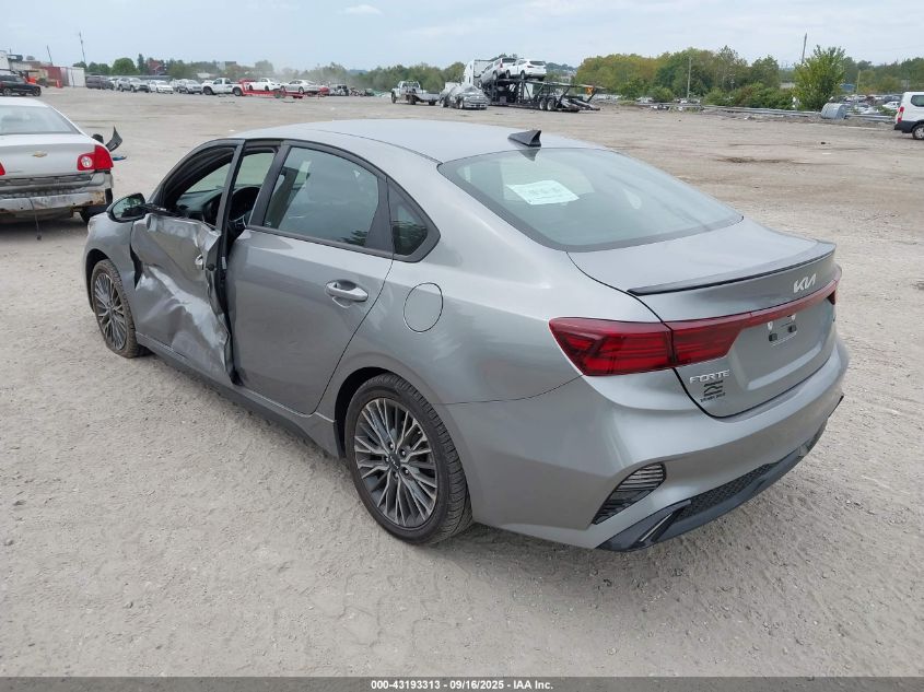 2022 Kia Forte Gt-Line VIN: 3KPF54AD9NE491140 Lot: 43193313