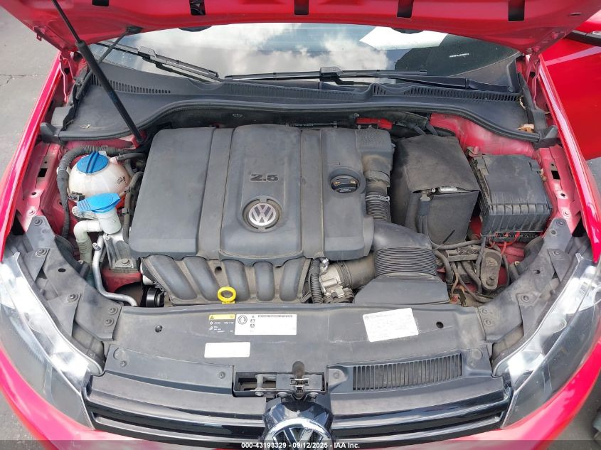 2014 Volkswagen Golf 2.5L VIN: WVWDB7AJ1EW006910 Lot: 43193329