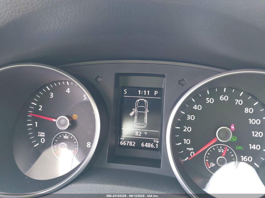 2014 Volkswagen Golf 2.5L VIN: WVWDB7AJ1EW006910 Lot: 43193329