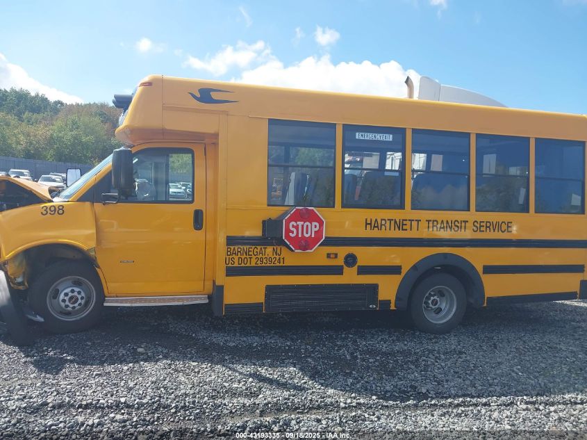 2023 GMC Savana Cutaway Work Van VIN: 1GD37SB73P1133317 Lot: 43193335