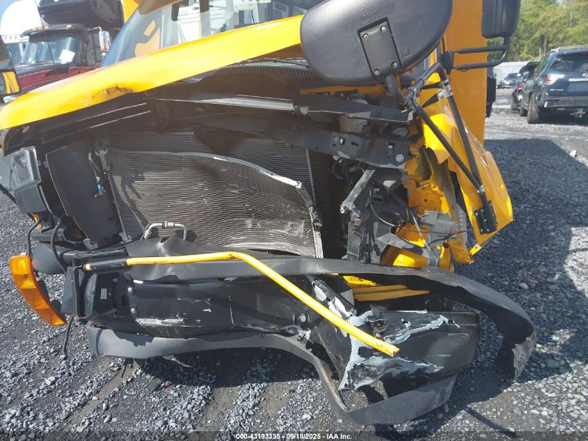 2023 GMC Savana Cutaway Work Van VIN: 1GD37SB73P1133317 Lot: 43193335