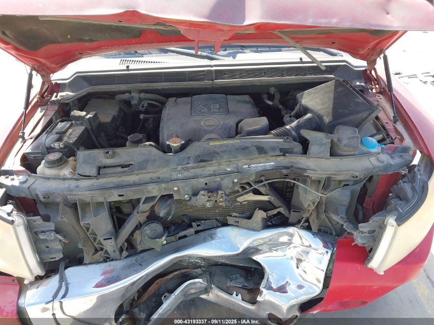 2009 Nissan Titan Se VIN: 1N6BA07D69N302629 Lot: 43193337