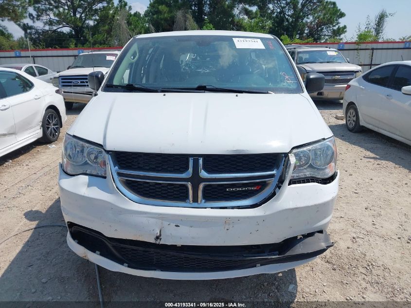 2019 Dodge Grand Caravan Se VIN: 2C7WDGBGXKR801869 Lot: 43193341