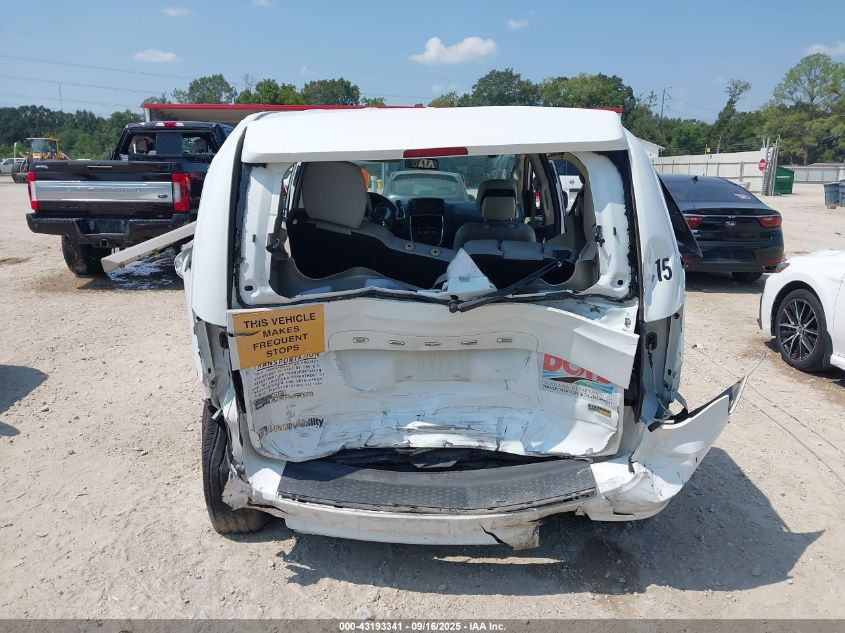 2019 Dodge Grand Caravan Se VIN: 2C7WDGBGXKR801869 Lot: 43193341