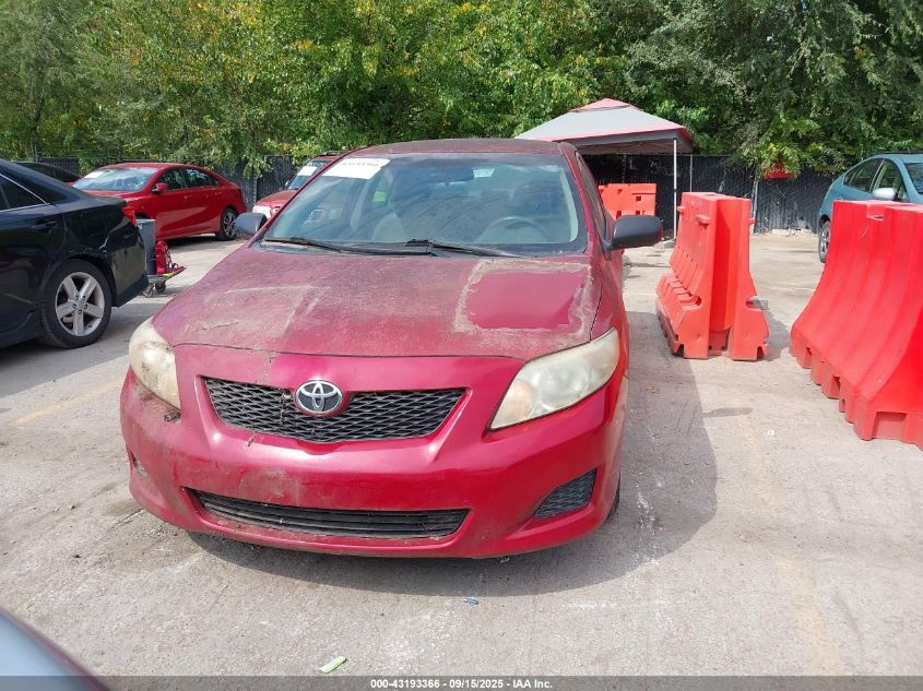 2009 Toyota Corolla VIN: JTDBL40E499018951 Lot: 43193366