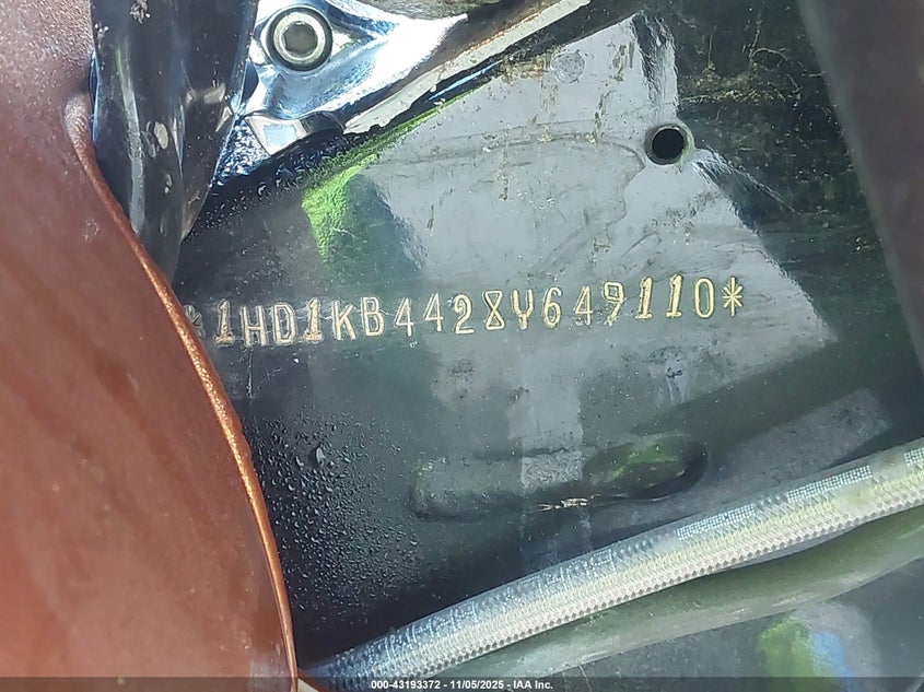 2008 Harley-Davidson Flhx 105Th Anniversary Edition VIN: 1HD1KB4428Y649110 Lot: 43193372