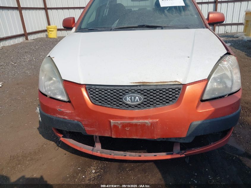 2009 Kia Rio Lx VIN: KNADE223496574243 Lot: 43193411