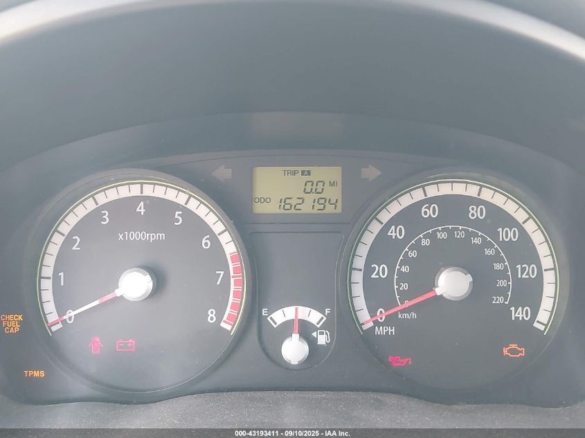 2009 Kia Rio Lx VIN: KNADE223496574243 Lot: 43193411